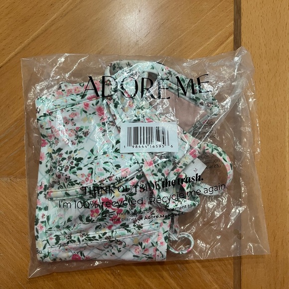 Adore Me Valcea bikini - Cream and Pink - Picture 4 of 5